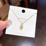 Titanium steel non-fading design necklace women non-fading summer clavicle chain simple versatile pendant fashion jewelry wholesale - Image 18