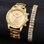 Duoduo Cross-Border Shein Popular Luxury Set Bracelet Watch with Diamonds for Women Five-Piece Gift Box Quartz Watch - Image 39