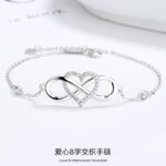 Cross-Border Popular Imitation Moissanite Square Bag Four-Leaf Clover Bracelet for Girls Light Luxury High-End Adjustable Bracelet Wholesale - Image 30