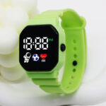 Cross-border Hot Selling C3-12 Spaceman LED Electronic Watch Square Digital Sports Student Key Electronic Watch - Image 13
