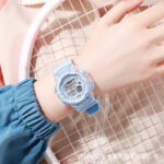 Unicorn electronic watch ins high color value high school students male and female couples sports luminous children's student watch - Image 9