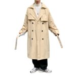 Jacket Men's Autumn and Winter 2024 New Windbreaker Men's Mid-Length Korean Style Trendyy Handsome British Style Top Jacket Trendy - Image 6