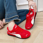 Retro Color-Blocked Soft-Soled Training Shoes 2026 Thin-Soled Running Shoes Spring and Summer New Sports Casual Shoes - Image 8