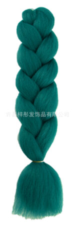 African Wig Jumbo Braid Twist Braids Colorful Dyed Large Braids Synthetic Fiber Gradient Color Large Loose Braids Dirty - Image 25
