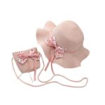Tiktok Summer Children's Sun Hats in Stock, Straw Hats, Bag Sets, Children's Sun Protection Beach Hats, Straw Sun Hats - Image 5