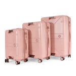 Wholesale Foreign Trade Three-Piece Luggage Set, Casual Travel Suitcase, Carry-On Suitcase with Universal Wheels and Combination Lock - Image 6