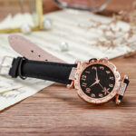 New TikTok Popular Women's Watch Fashion Personality Simple Watch Butterfly Digital Belt Watch suit - Image 3