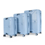 Wholesale Foreign Trade Three-Piece Luggage Set, Casual Travel Suitcase, Carry-On Suitcase with Universal Wheels and Combination Lock - Image 8