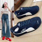 Retro Color-Blocked Soft-Soled Training Shoes 2026 Thin-Soled Running Shoes Spring and Summer New Sports Casual Shoes - Image 10