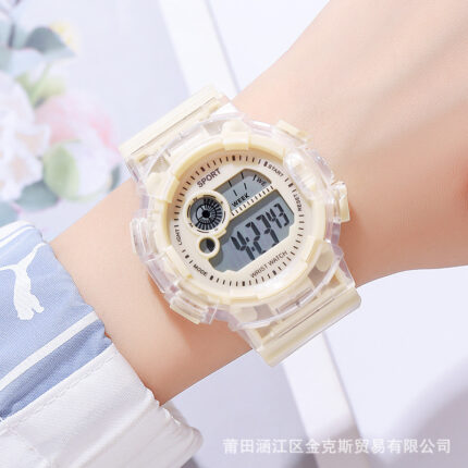 Unicorn electronic watch ins high color value high school students male and female couples sports luminous children's student watch