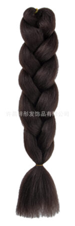 African Wig Jumbo Braid Twist Braids Colorful Dyed Large Braids Synthetic Fiber Gradient Color Large Loose Braids Dirty - Image 12