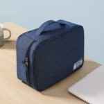 Large-Capacity Bag for Office Travel, Charging Cable Storage, Travel Multi-Functional Compartment Digital Bag Storage Bag, Portable Business Bag - Image 4