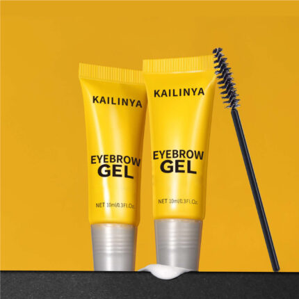 Cross-Border Amazon Beauty and Personal Care Styling Eyebrow Gel, Eyebrow Brush Dyeing, Three-Dimensional Shaping, Waterproof and Sweat-Proof Gel Eyebrow Gel