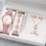 New TikTok Popular Women's Watch Fashion Personality Simple Watch Butterfly Digital Belt Watch suit - Image 39
