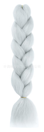 African Wig Jumbo Braid Twist Braids Colorful Dyed Large Braids Synthetic Fiber Gradient Color Large Loose Braids Dirty - Image 55