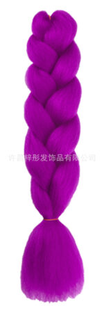 African Wig Jumbo Braid Twist Braids Colorful Dyed Large Braids Synthetic Fiber Gradient Color Large Loose Braids Dirty - Image 54