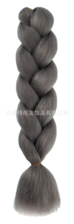 African Wig Jumbo Braid Twist Braids Colorful Dyed Large Braids Synthetic Fiber Gradient Color Large Loose Braids Dirty - Image 21