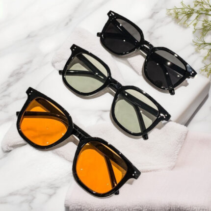 2024 Brown Sunglasses g Brand Popular Light Blue Sunglasses Unisex Trendy Retro Prescription Fashion Glasses