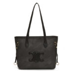 2026 Color-Blocked Large-Capacity Tote Bag Versatile Niche Design Simple Shoulder Bag Women's Dog Tooth Tote Bag - Image 7