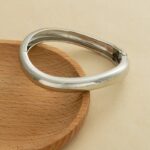European and American Cross-Border Light Luxury Heavy-Duty Design Bracelet Metal Glossy Open Bracelet Normcore Geometric Stylish Wide Bracelet - Image 21