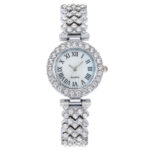 Duoduo Cross-Border Shein Popular Luxury Set Bracelet Watch with Diamonds for Women Five-Piece Gift Box Quartz Watch - Image 5