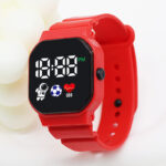 Cross-border Hot Selling C3-12 Spaceman LED Electronic Watch Square Digital Sports Student Key Electronic Watch - Image 14