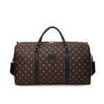 New Short-Distance Travel Bag Storage Bag, Fashionable Leather Portable Travel Bag, Large Capacity Dry and Wet Separation Fitness Bag - Image 7