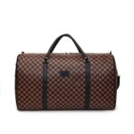 New Short-Distance Travel Bag Storage Bag, Fashionable Leather Portable Travel Bag, Large Capacity Dry and Wet Separation Fitness Bag - Image 8