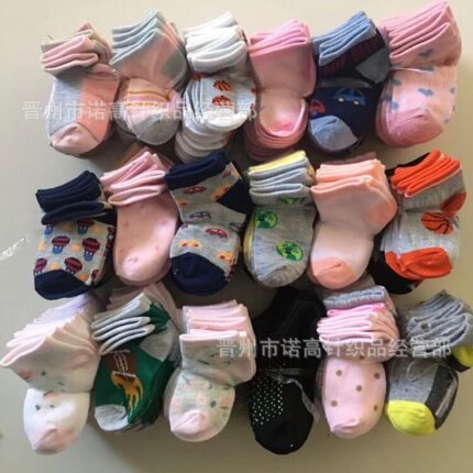 Amusement Park Naughty Castle Children's Socks Foreign Trade Export Cross-border Four Seasons Socks E-Commerce Shoe Shop Small Gift Boat Socks