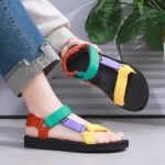 Cross-Border New Sandals for Women Original Summer Versatile Flat Casual Outdoor Couple Sports Casual Beach Shoes Wholesale - Image 3