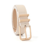 Amazon Cross-Border New Simple Women's Belt Decorated Jeans Skirt High-End Gold Pin Buckle Belt for Women - Image 8