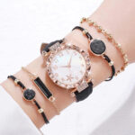 New TikTok Popular Women's Watch Fashion Personality Simple Watch Butterfly Digital Belt Watch suit - Image 31