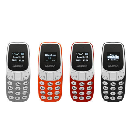 Bm10 Bluetooth Pocket-Sized Personalized Mini Mobile Phone, New Dual-Sim Dual-Standby Bluetooth Dialer, Quad-Band Multi-Language Version