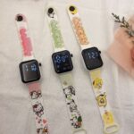 2024 new [Earth] cartoon printing button LED watch fashion square children student electronic watch - Image 10