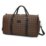 New Short-Distance Travel Bag Storage Bag, Fashionable Leather Portable Travel Bag, Large Capacity Dry and Wet Separation Fitness Bag - Image 9
