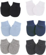 Foreign Trade European and American Newborn Anti-Scratch Gloves Baby Gloves Baby Protective Gloves Source Factory Cross-Border Supply - Image 7