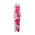 Cross-border women's clothing Europe and the United States ins sexy slim-fit printed tube-like open hip long dress factory wholesale - Image 7