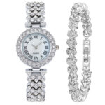 Duoduo Cross-Border Shein Popular Luxury Set Bracelet Watch with Diamonds for Women Five-Piece Gift Box Quartz Watch - Image 46