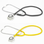 The Source Manufacturer Can Wholesale Aluminum Alloy Dual-Head Stethoscopes, Stainless Steel Ear Hooks, and Colorful Pvc Stethoscopes - Image 2