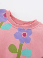 Cross-Border Malwee Autumn Kidsren's Clothing Sweatshirt Autumn and Winter New European and American Kidsren's Casual Round Neck Long-Sleeved Girls' Clothing - Image 2