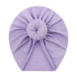 New European and American Baby Pullover Hat, Cute Pure Color Donut Kidsren's Hat, Summer Thin Baby Fetal Cap - Image 12