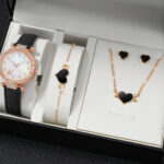 New TikTok Popular Women's Watch Fashion Personality Simple Watch Butterfly Digital Belt Watch suit - Image 13