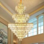 Modern Minimalist Crystal Chandelier, Warm and Romantic Bedroom Chandelier, Direct Sales from Zhongshan Lighting Manufacturer, Main Light for Living Room and Lobby - Image 2